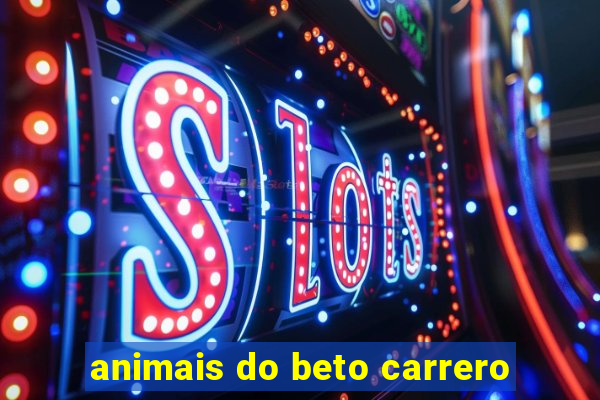 animais do beto carrero